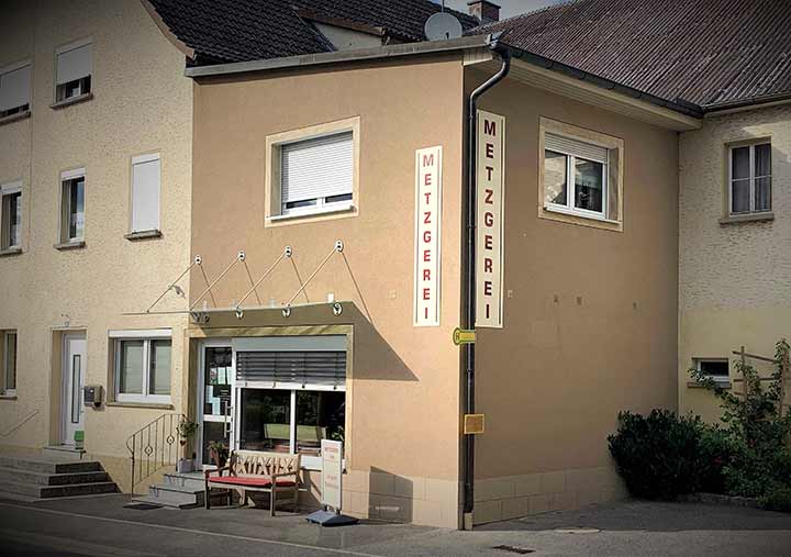 Gebäude der Metzgerei Fuß in Lettenreuth