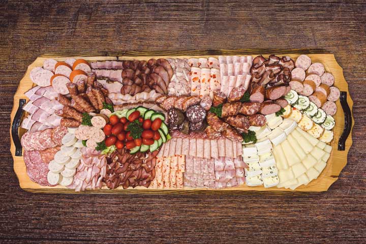 Wurstplatte Metzgerei Fuß in Lettenreuth